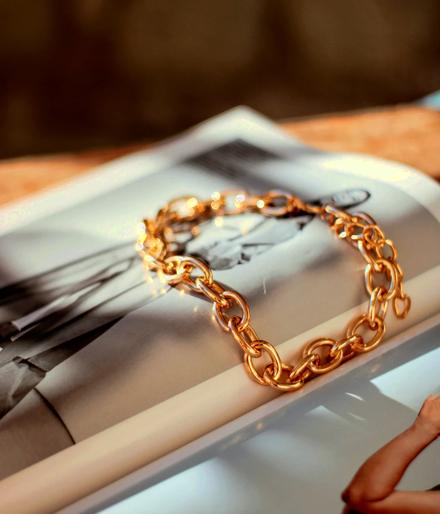 Modern Gold Bracelet